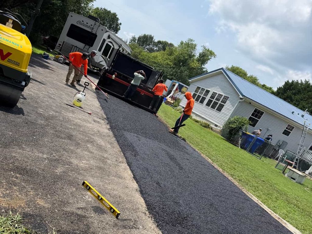 Driveway Asphalt Paving