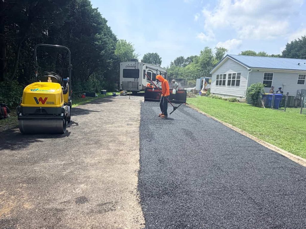 Parking Lot Asphalt Paving