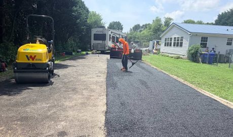 Parking Lot Asphalt Paving